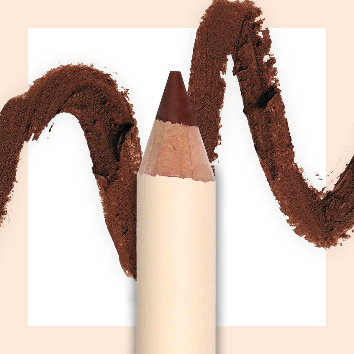 Moira lip liner 007 Rum Raisin in action, precise definition for a polished lip.