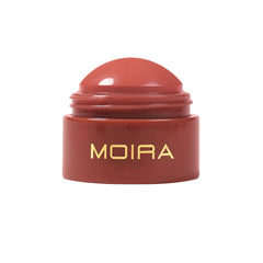Moira Soft Blush Balm 009 Love Core compact close-up shows creamy texture for natural cheeks.