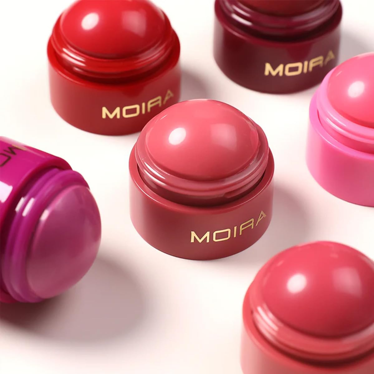 Moira Soft Blush Balm Dreamer vegan formula with a gentle glide.