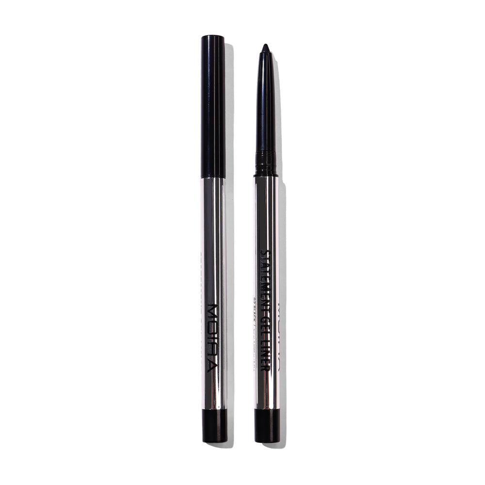 Moira Statement Gel Liner 002 black close-up for precise, crisp lines