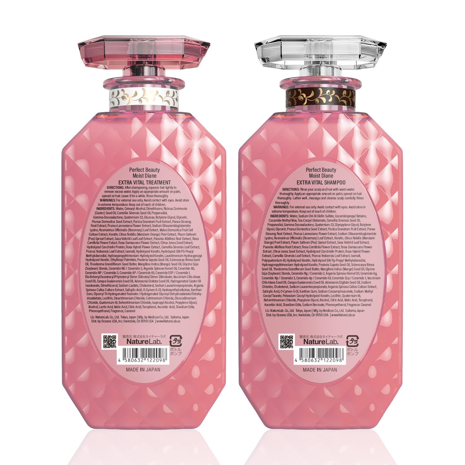 Moist Diane 30.4 oz duo photographed for long-lasting use