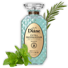 Moist Diane anti-dandruff shampoo bottle front showing fresh branding and design.