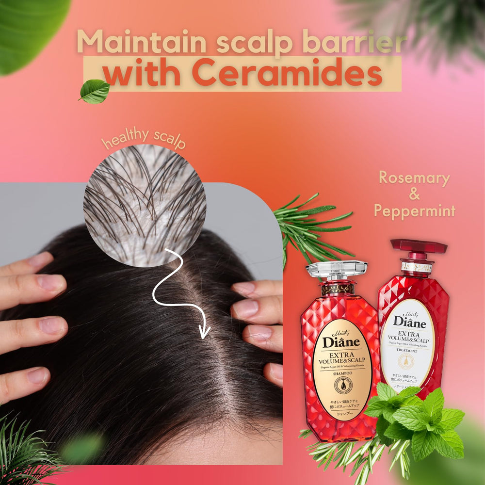 Moist Diane dry scalp soothing application for comfortable use