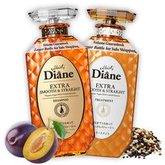Moist Diane keratin shampoo bottle for frizz control and hydration.