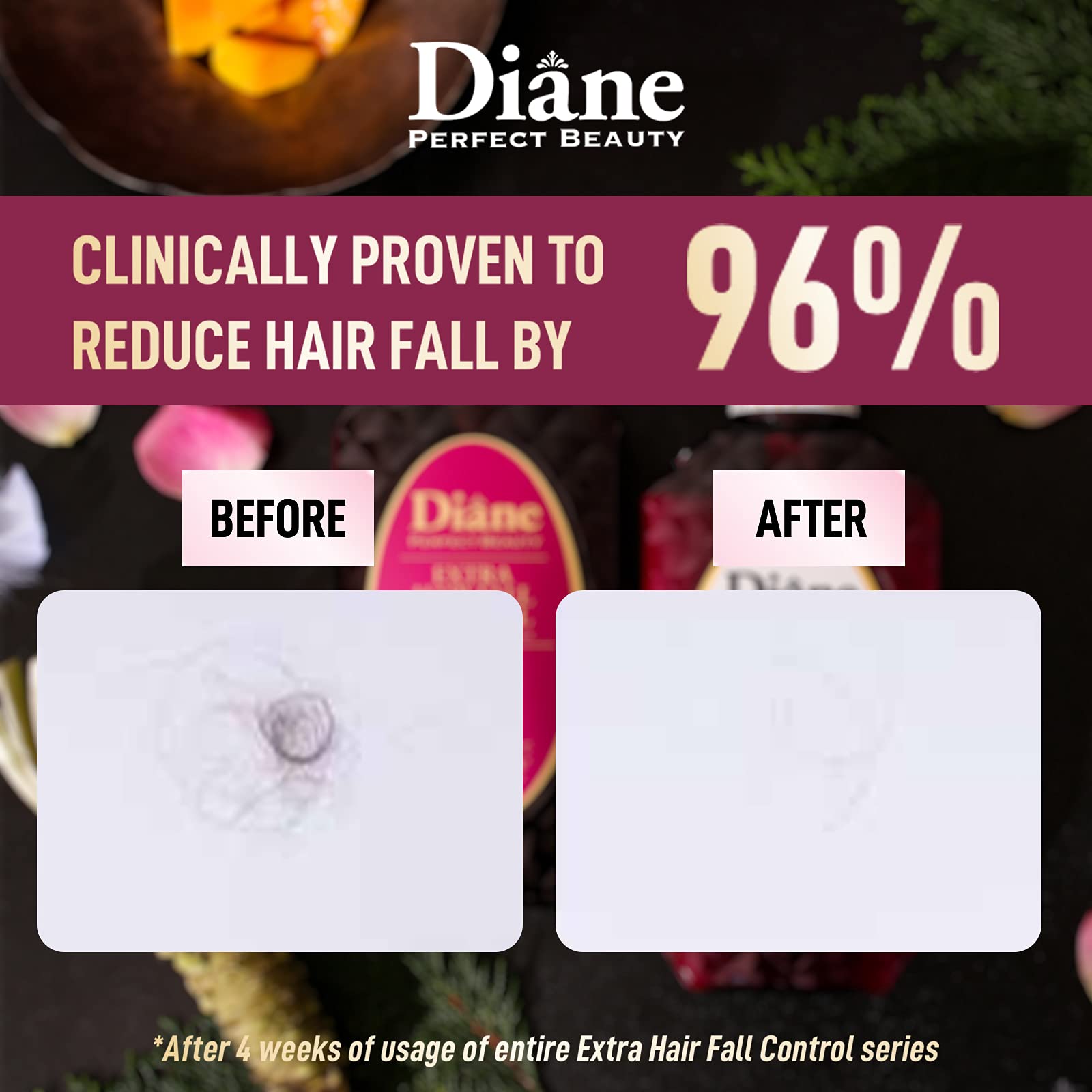 Moist Diane Thicker Fuller Hair Serum dispenser close-up for easy daily application.