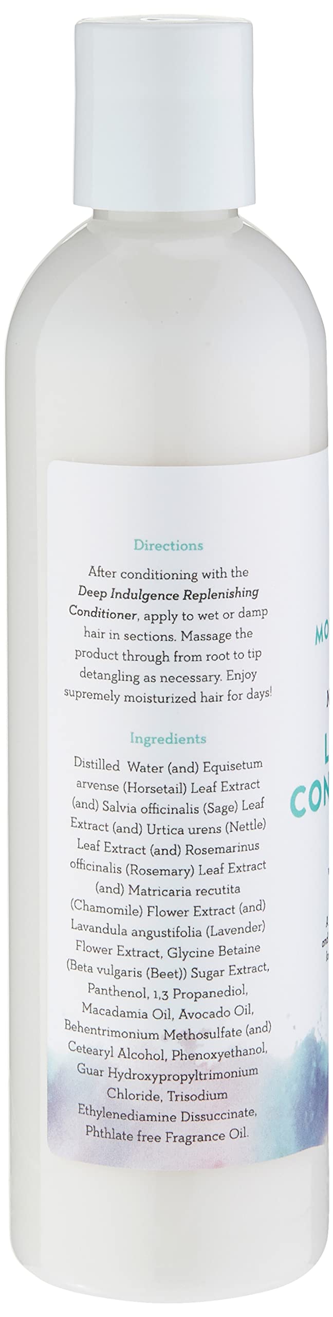 Moisture Love Now & Forever product application on hair for smoother detangling.
