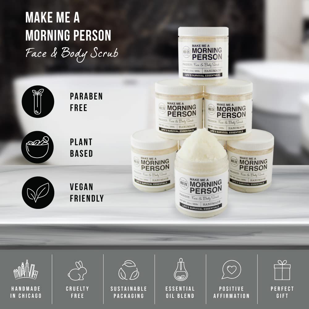 Peppermint, rosemary, and lavender scent—aroma for waking senses.