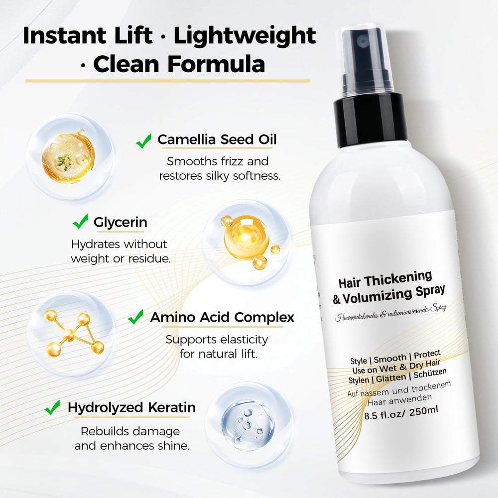 Mokasakiso Root lift action demonstrates long-lasting volume in real life