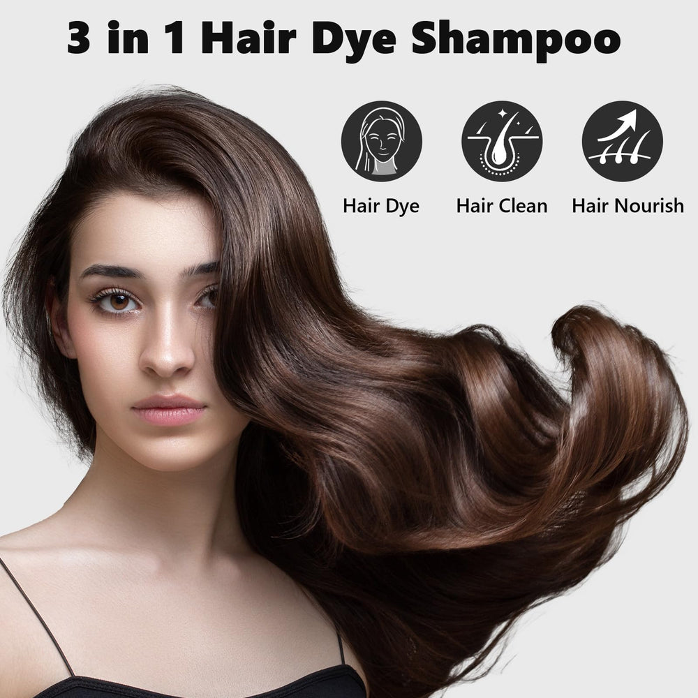 Mokasakiso three-in-one hair care dye conditioner shampoo.