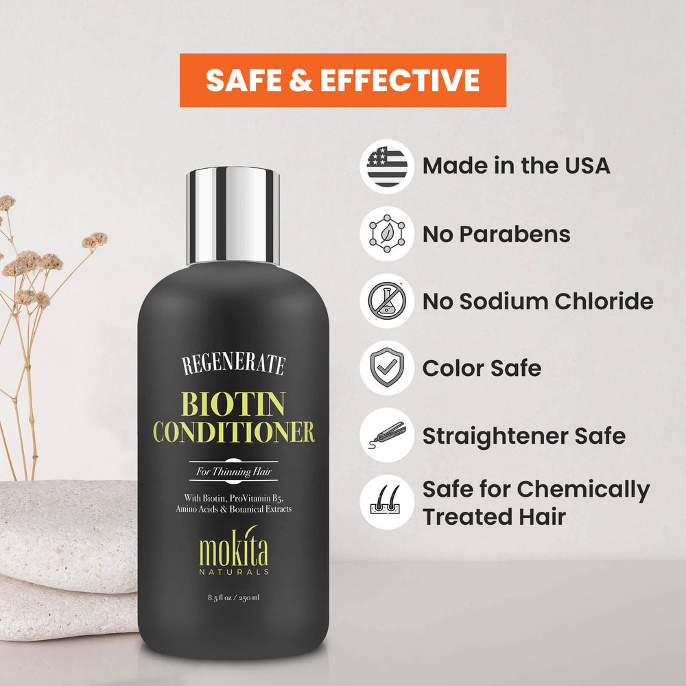 Mokita Naturals Conditionner, brillance naturelle grâce aux acides aminés.