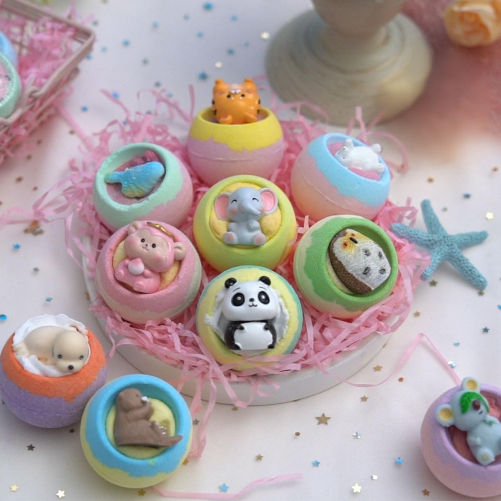 MOKYDUO gift-ready bath bomb set for birthdays and holidays