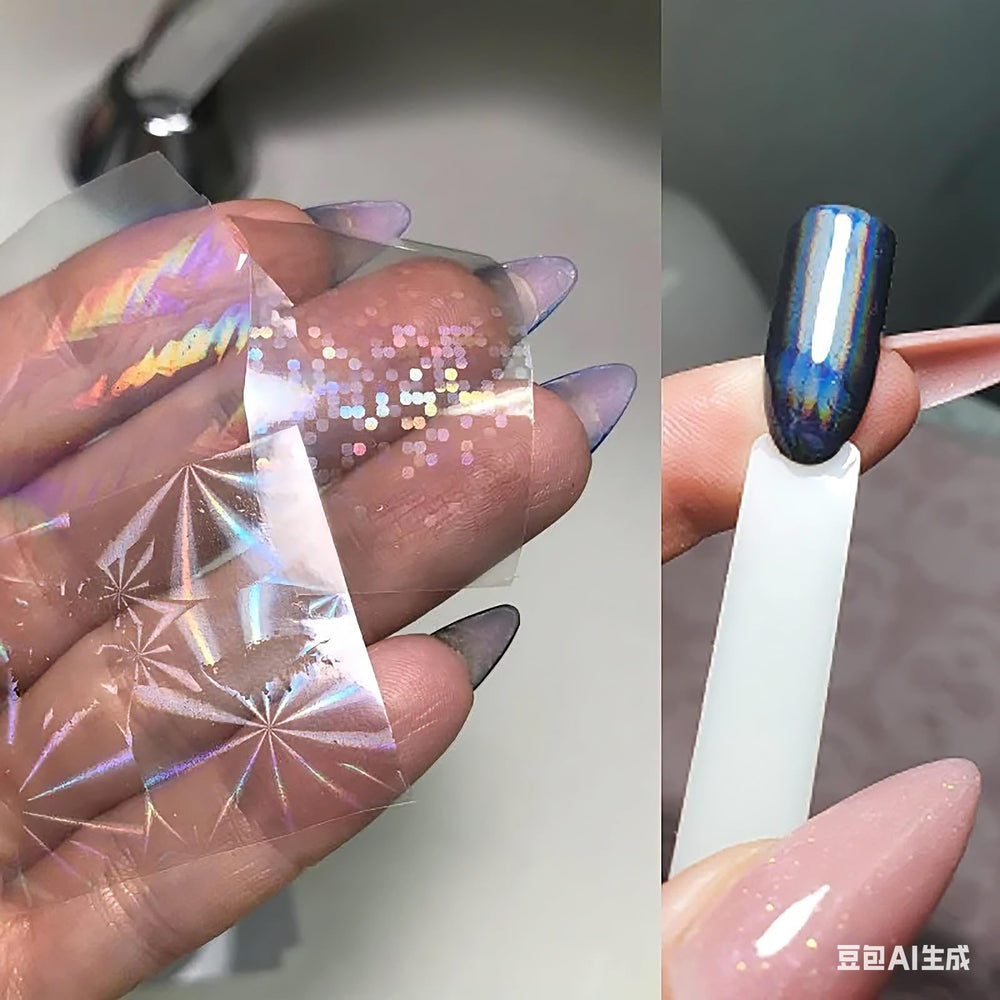 MOLILON Aurora foil transfer gel sheets simplify at-home application