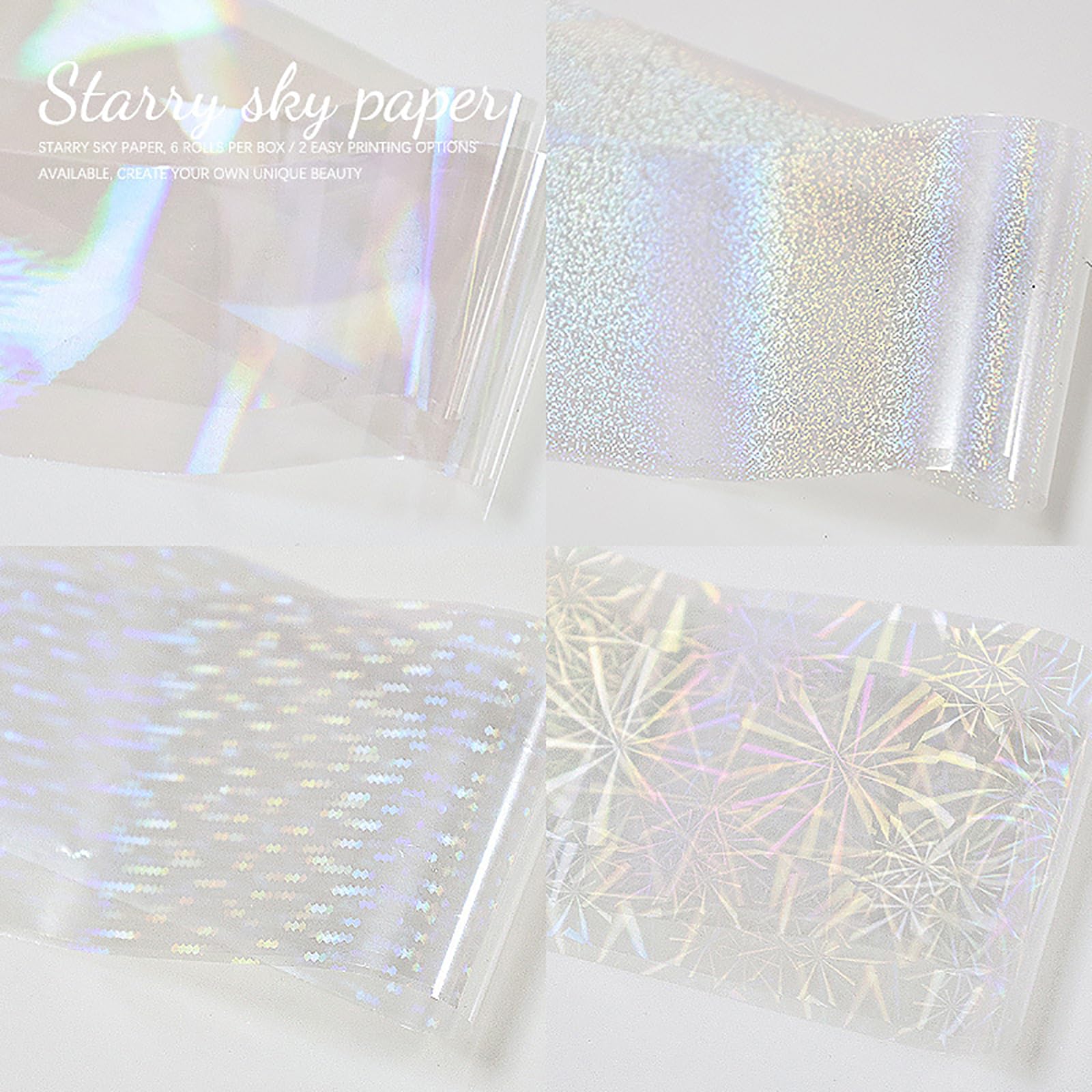 MOLILON Aurora starlight curves foil creates elegant designs