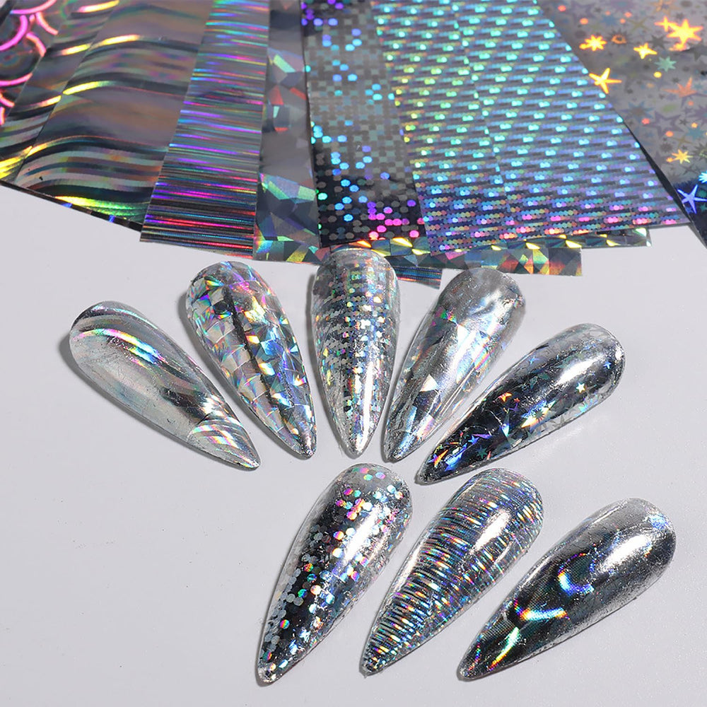 MOLILON multicolor nail foil to customize at-home nail art