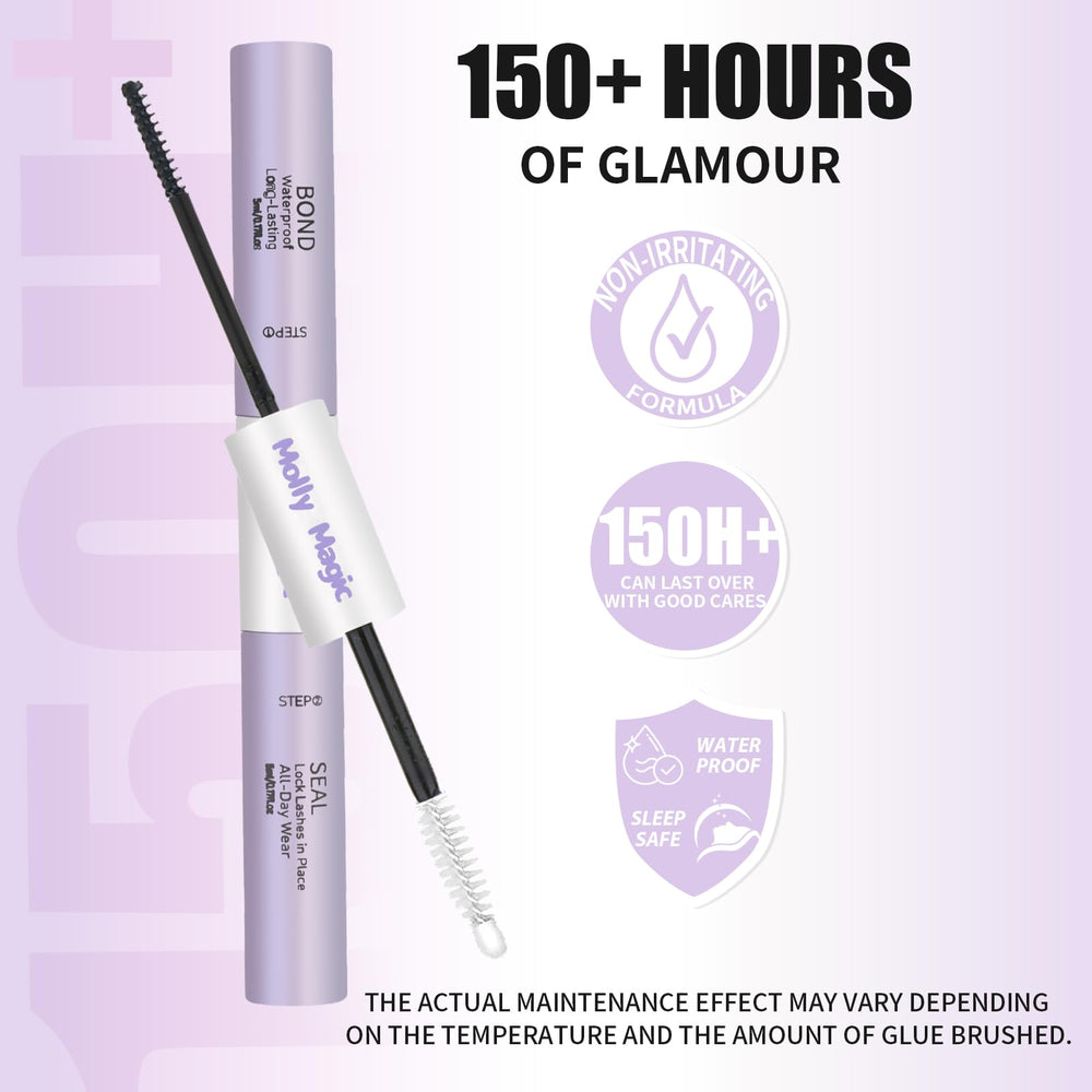 Molly Magic Venus Lash Clusters waterproof and durable with care
