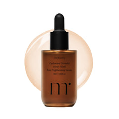 Molvany Castanea Crenata serum bottle close-up showing pore-tightening potential.