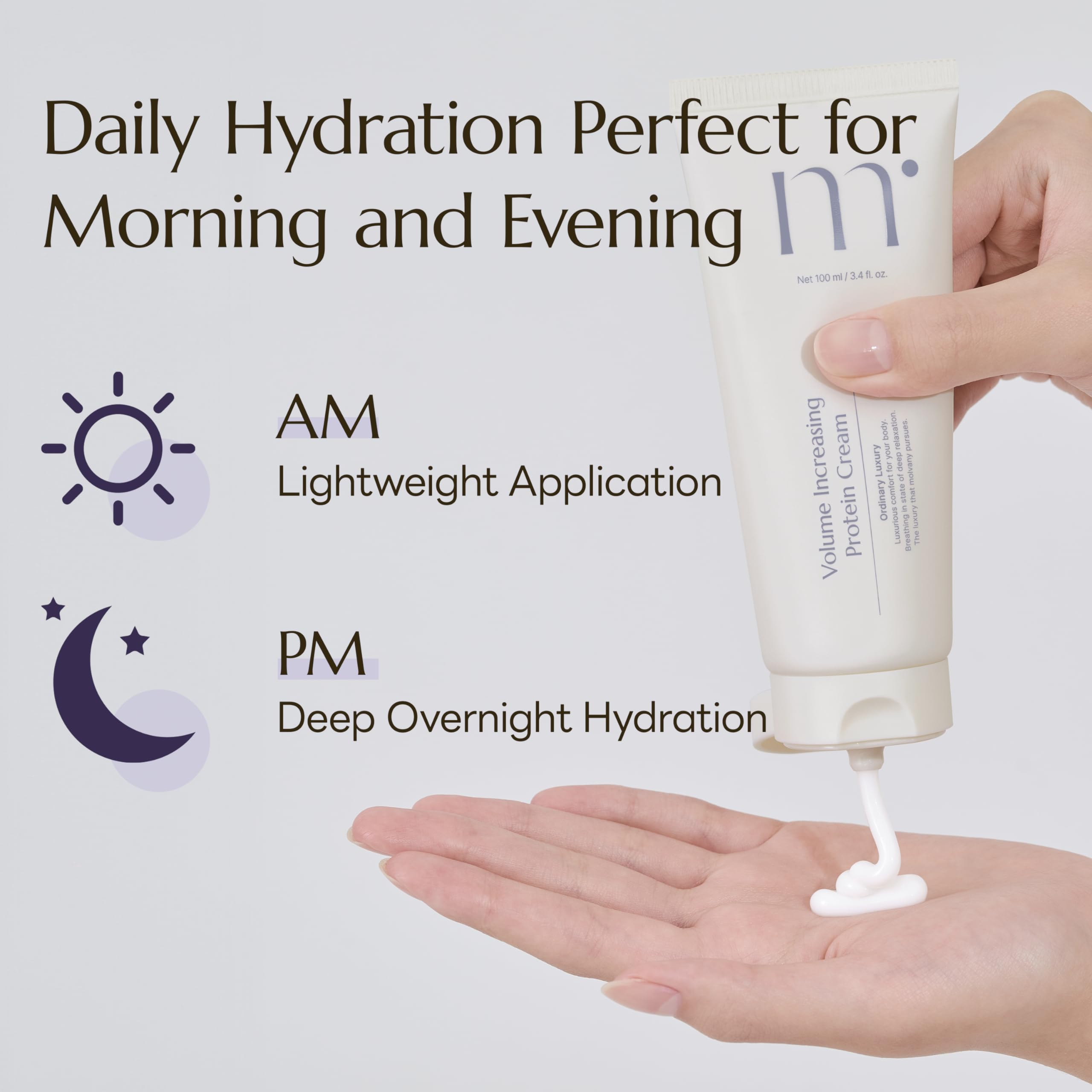 Molvany Volume Impact Cream eye contour firming closeup