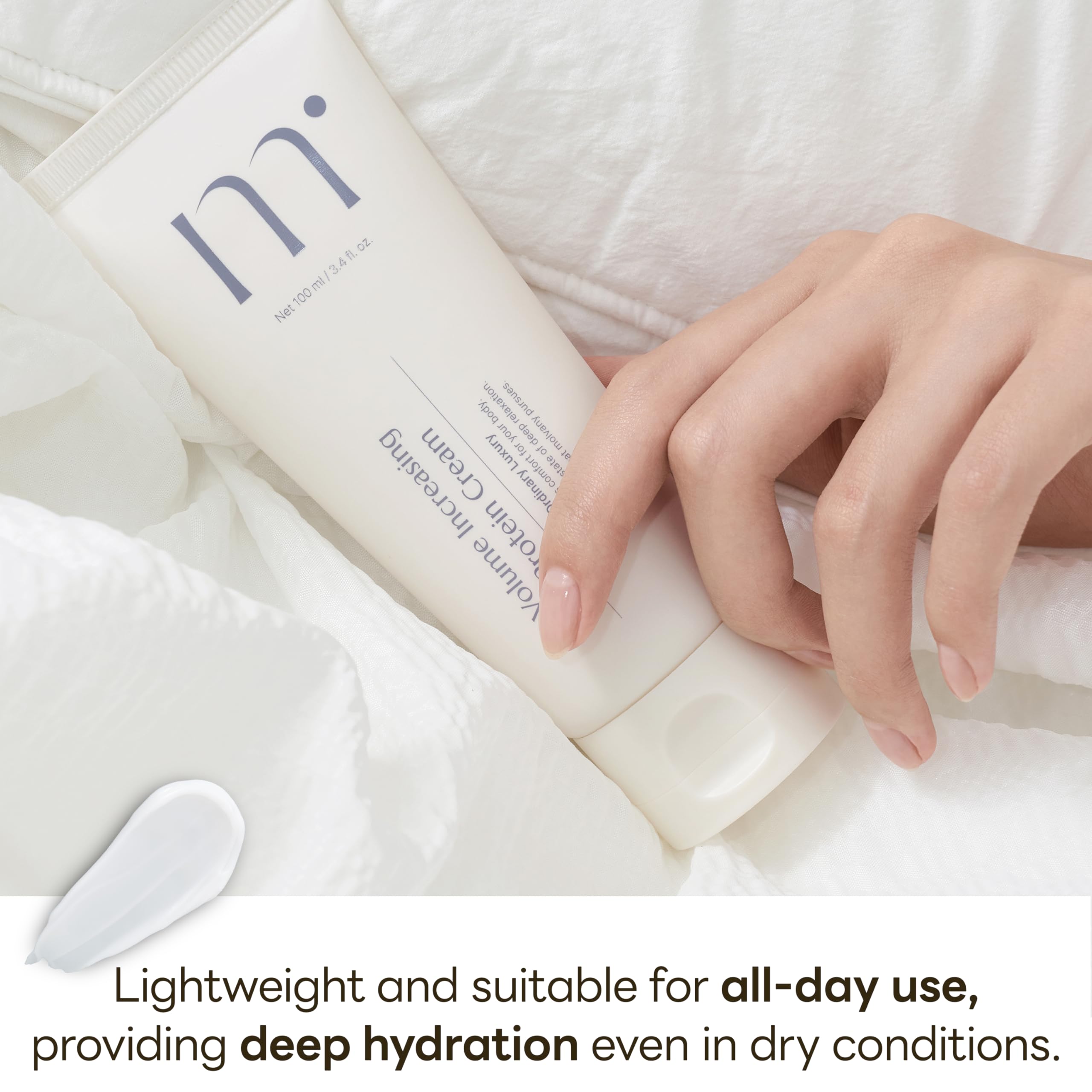 Molvany Volume Impact Cream packaging display highlights premium nourishment