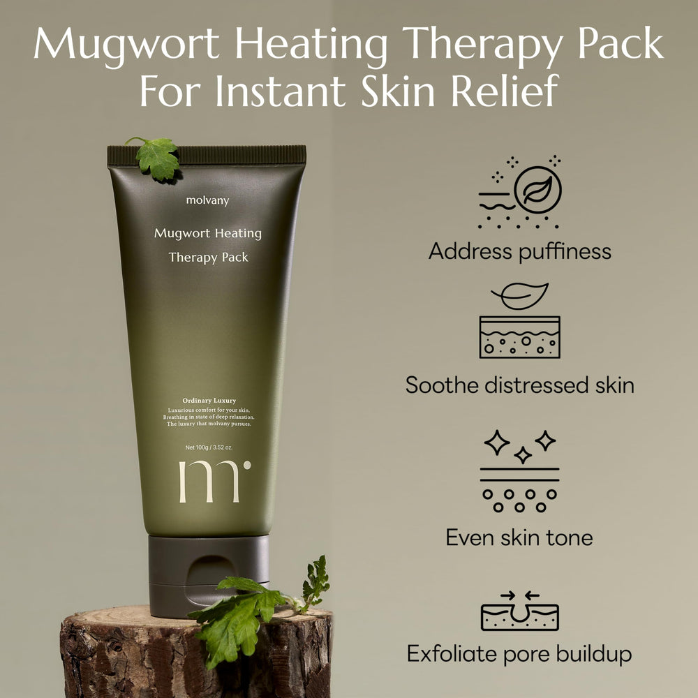 Molvany Mugwort formula suits all skin types for comfortable daily use