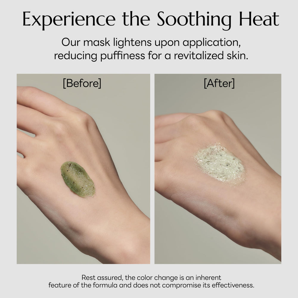 Molvany Mask rinse reveals refreshed look after gentle wash-off routine