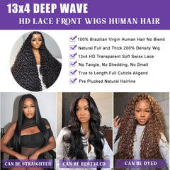 Momaksa 200 percent density human hair wig adds full luxurious volume.