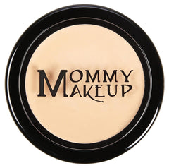 Mommy Makeup Bright Eyed Concealer under-eye coverage in action.