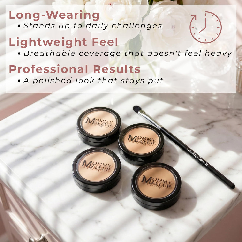 Long-wear Bright Eyed Concealer maintains coverage throughout the day.