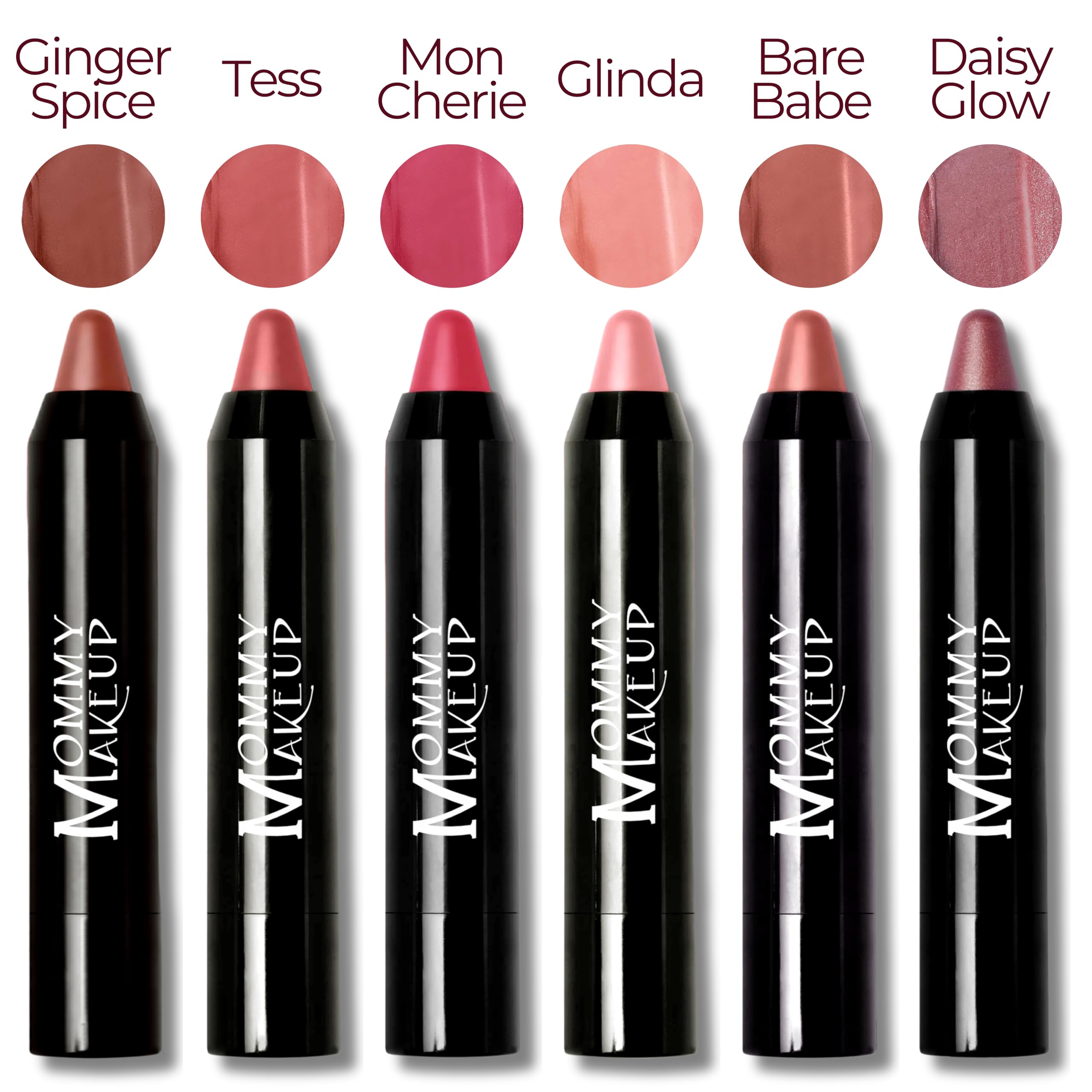Mommy Makeup Triple Sticks on-the-go use in purse for quick touch-ups.