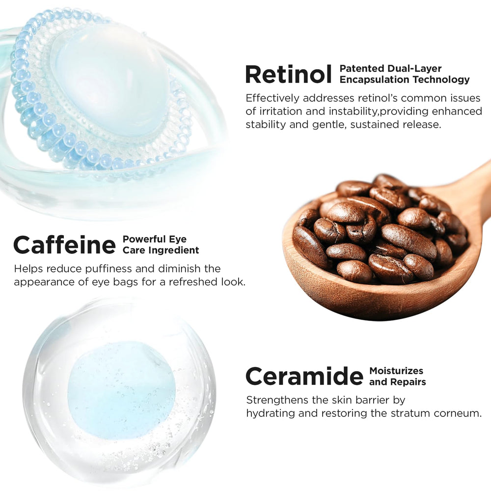 MOMOHOO ceramides and HPR retinoid highlighted for gentler anti-aging benefits.