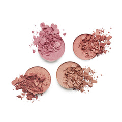Mom's Secret flush swatch — cool pinky brown for versatile daily wear.