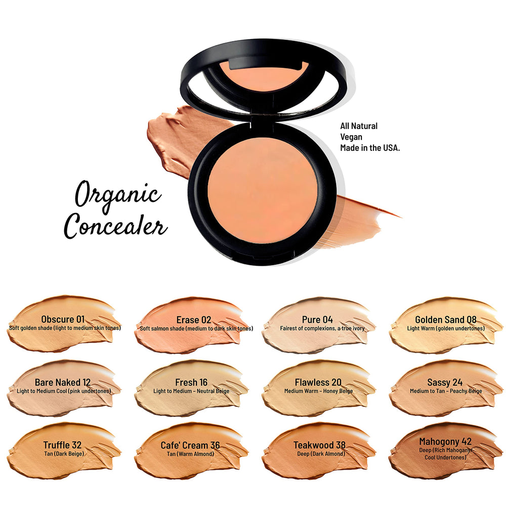 Bare Naked 12 swatch on skin showing light-to-medium coverage with pink undertones