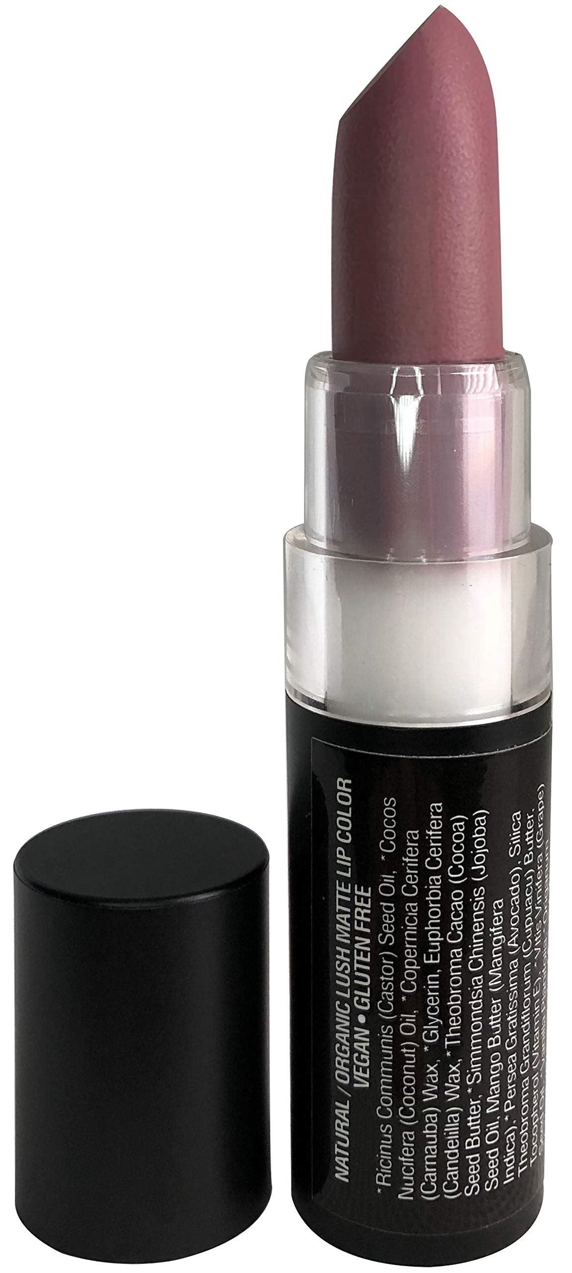 Mom's Secret Feeling Peachy lipstick swatch showing a soft, hydrated peach shade.