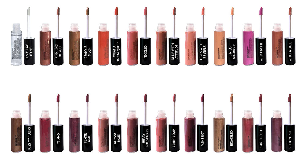 Brush applicator from Mom's Secret lip gloss enables precise, even coverage.