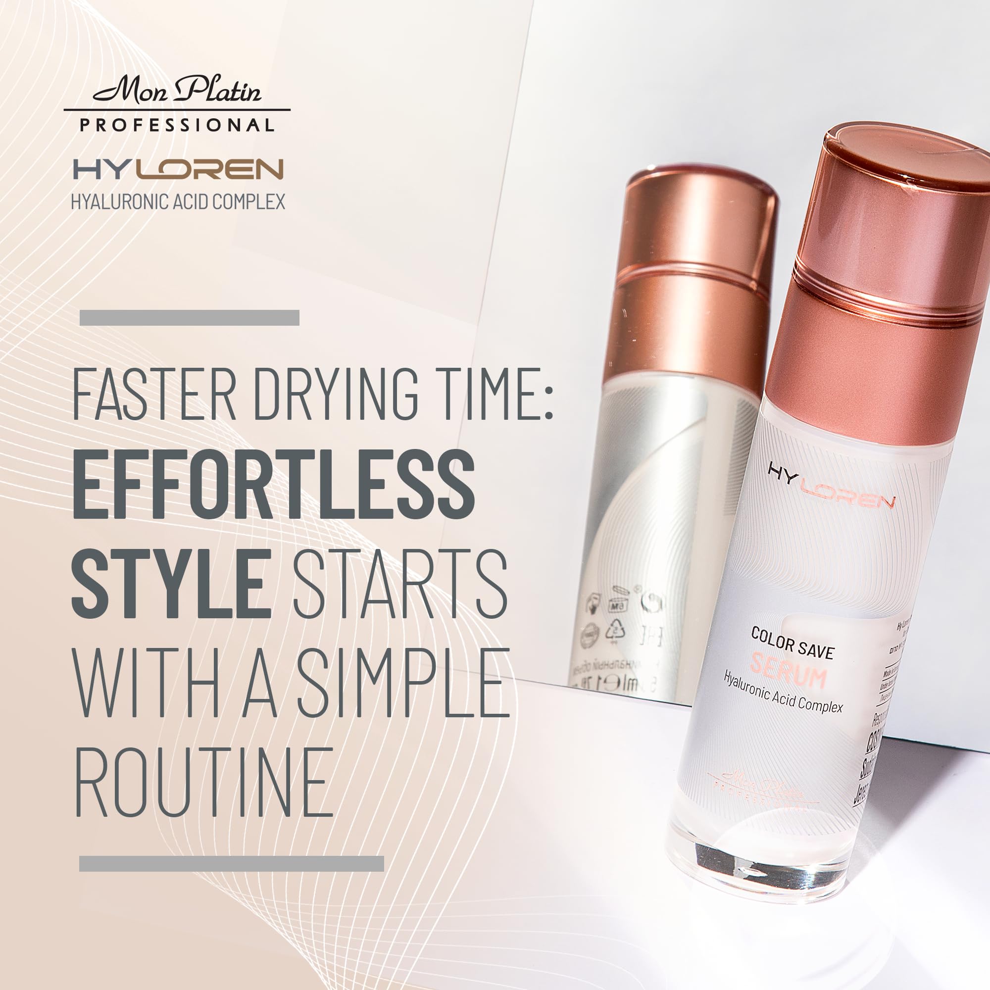 Color Save range with No3 mask for salon-like results at home
