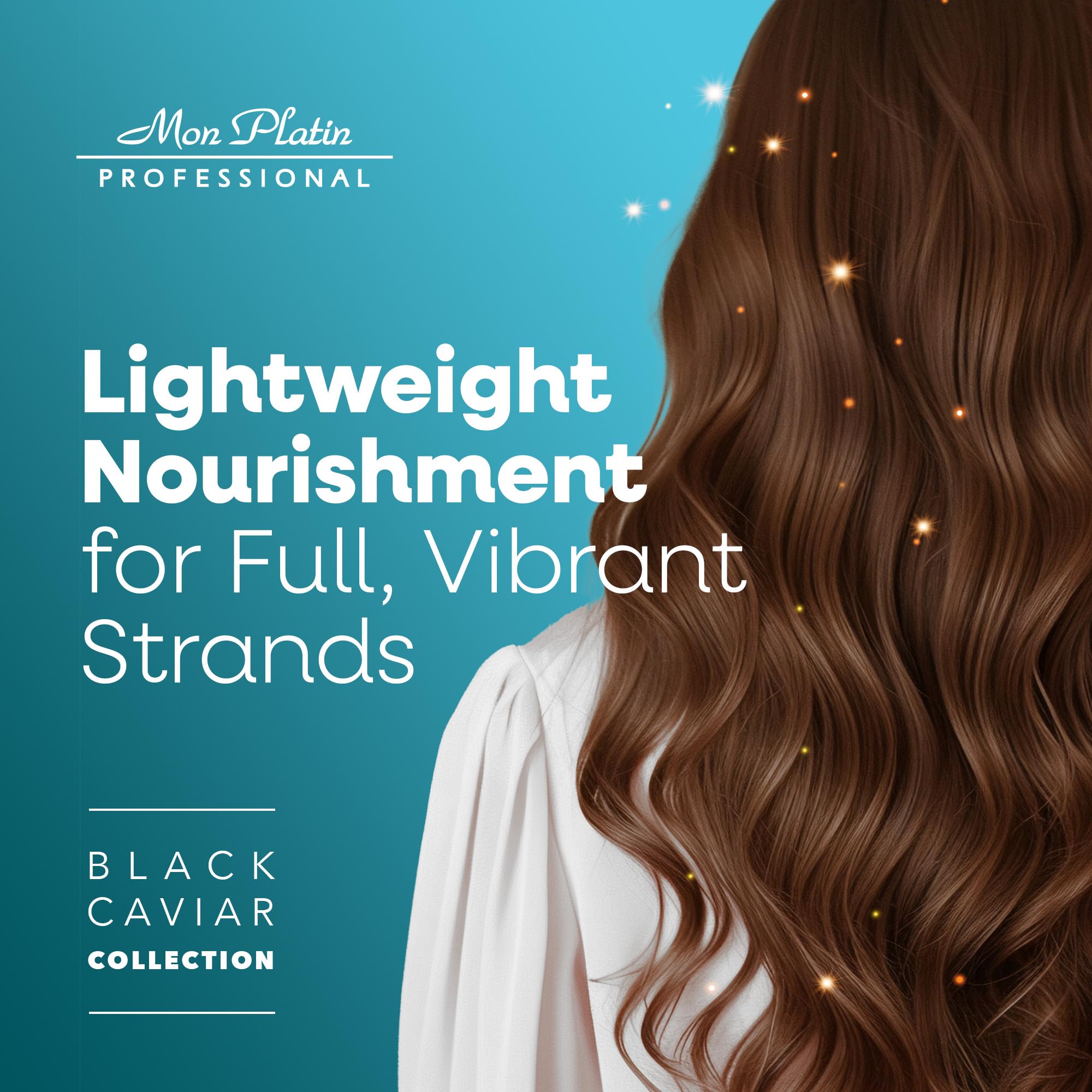 Mon Platin Black Caviar Serum dispenser cap enables precise, controlled use.