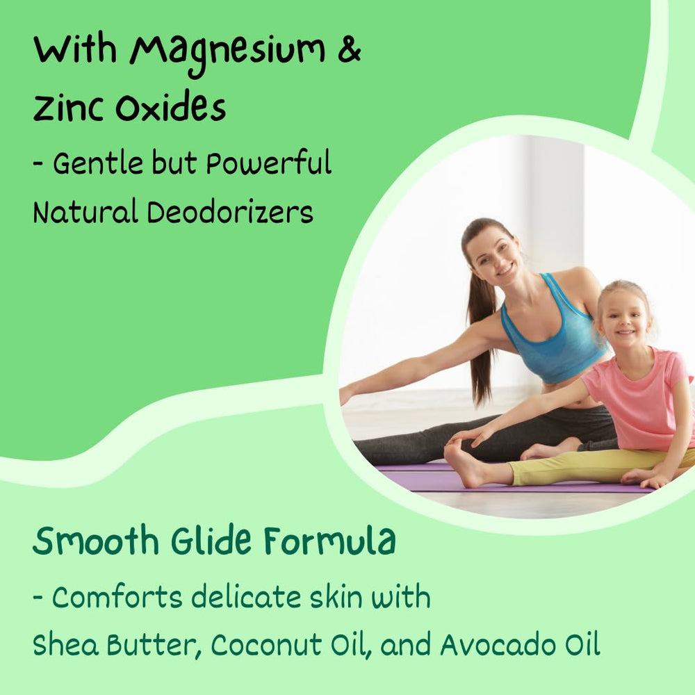MONA Honeydew Kids Deodorant ingredients list highlights magnesium and zinc