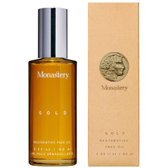 Monastery Gold Face Moisturizer jar-front showing premium packaging for daily hydration.
