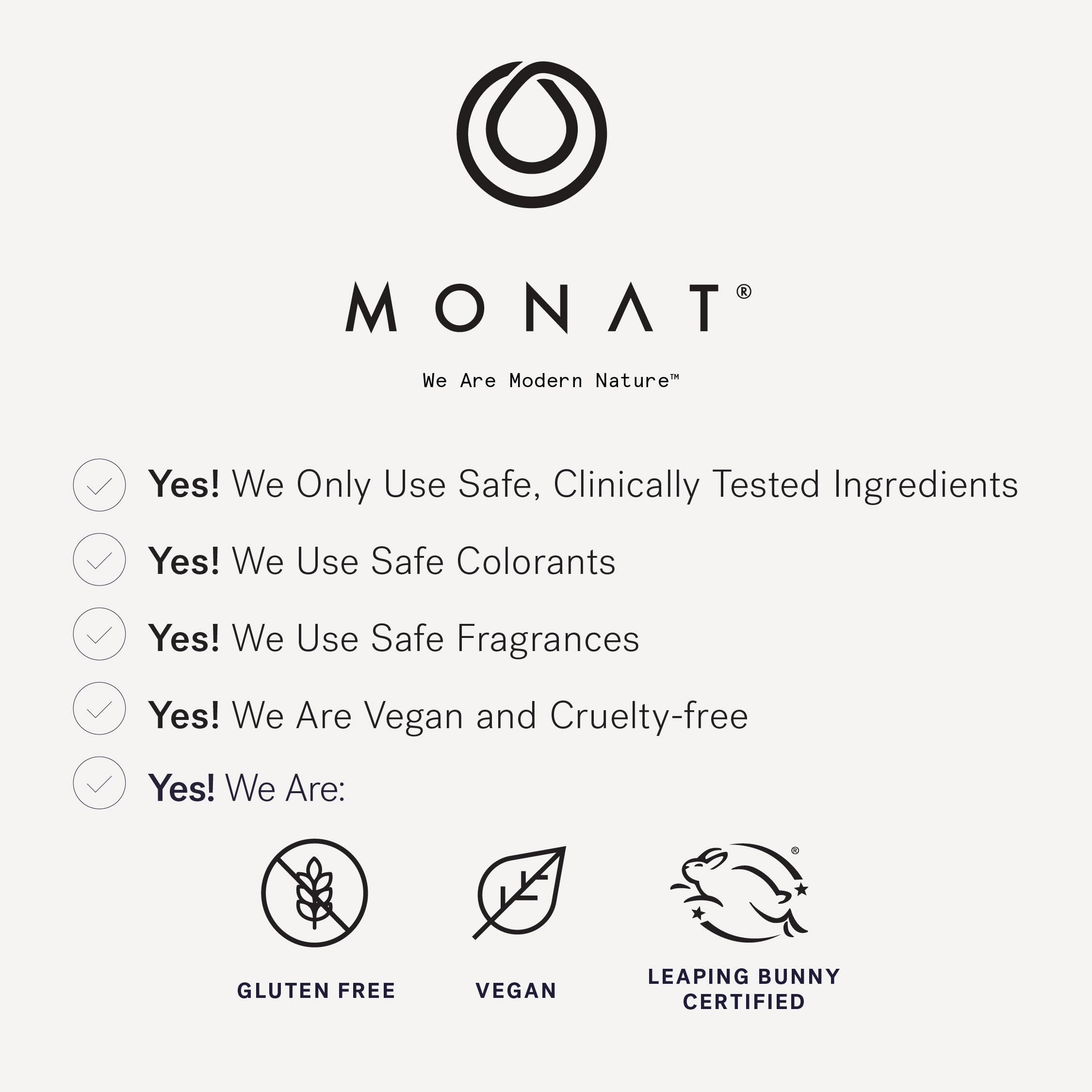 Hair after using MONAT Advanced Hydration, soft, hydrated, and more manageable