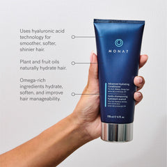 MONAT Advanced Hydration Shampoo creamy texture close-up with inviting fragrance