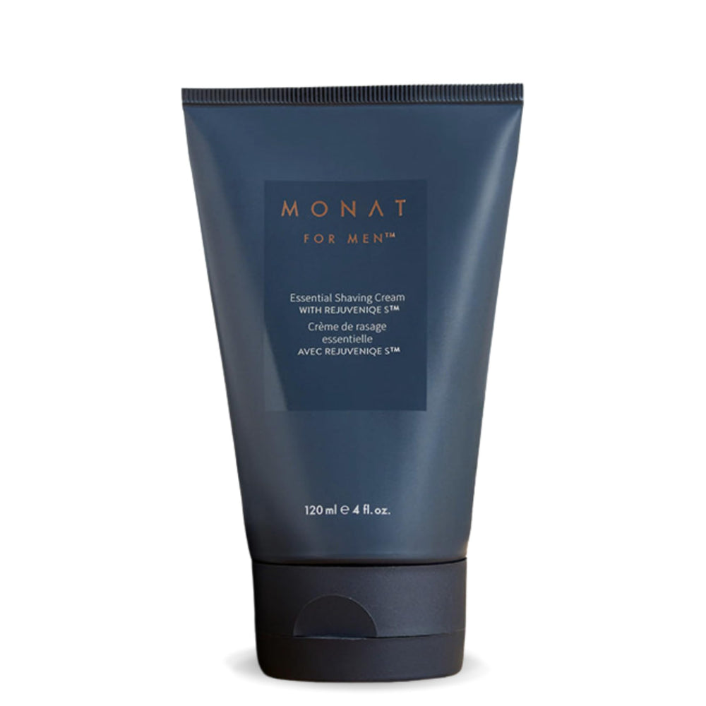 MONAT For Men Essential Shaving Cream bottle for a precise, smooth shave.