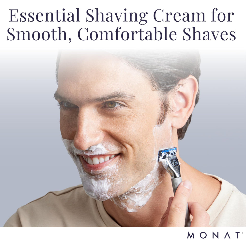 Close-up of shea butter and coconut oil ingredients in MONAT formula.
