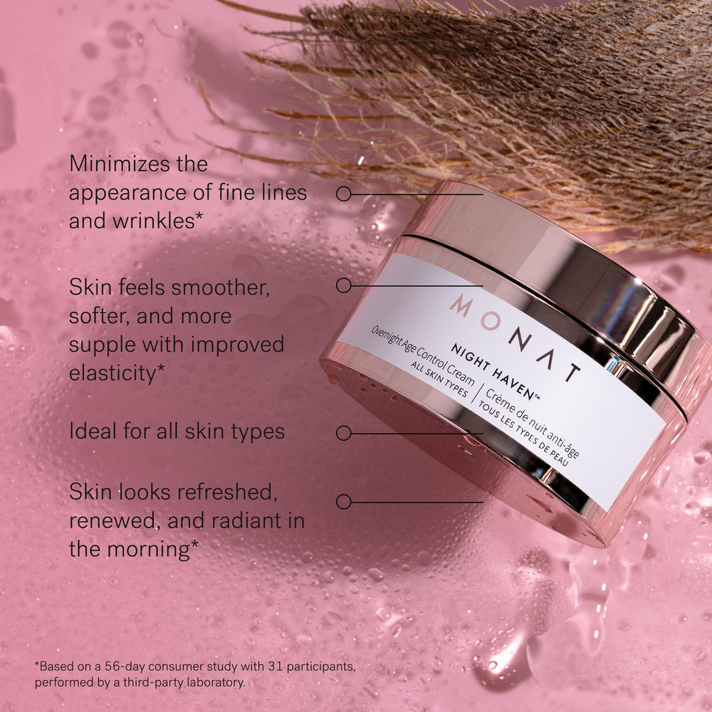 Avocado oil ingredient in MONAT Night Haven Crème nourishes skin