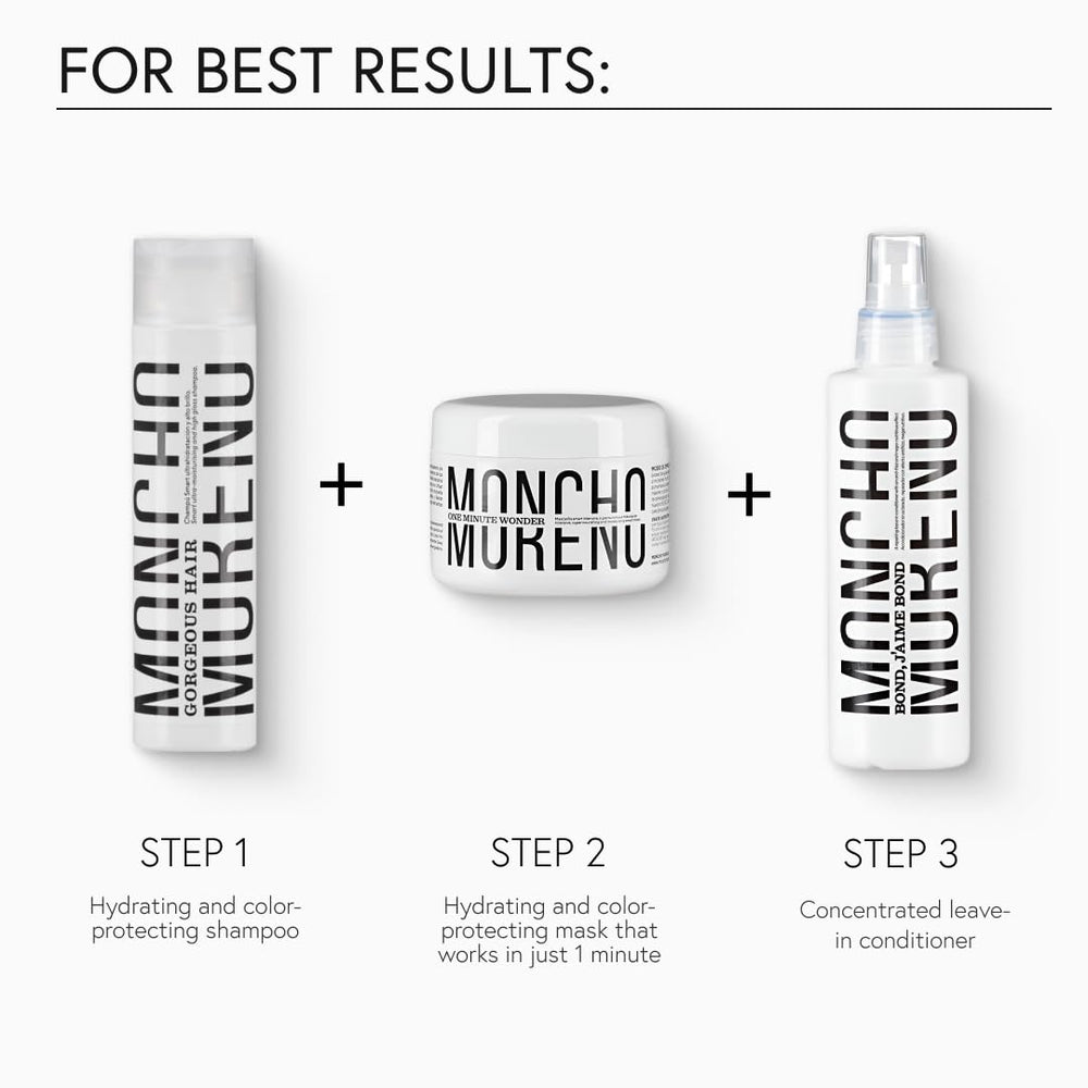 MONCHO MORENO One Minute Wonder nourishing oils and wheat proteins formula