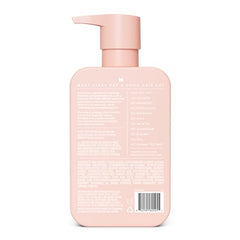 MONDAY Haircare CURL DEFINE label close-up highlighting peptides and oils