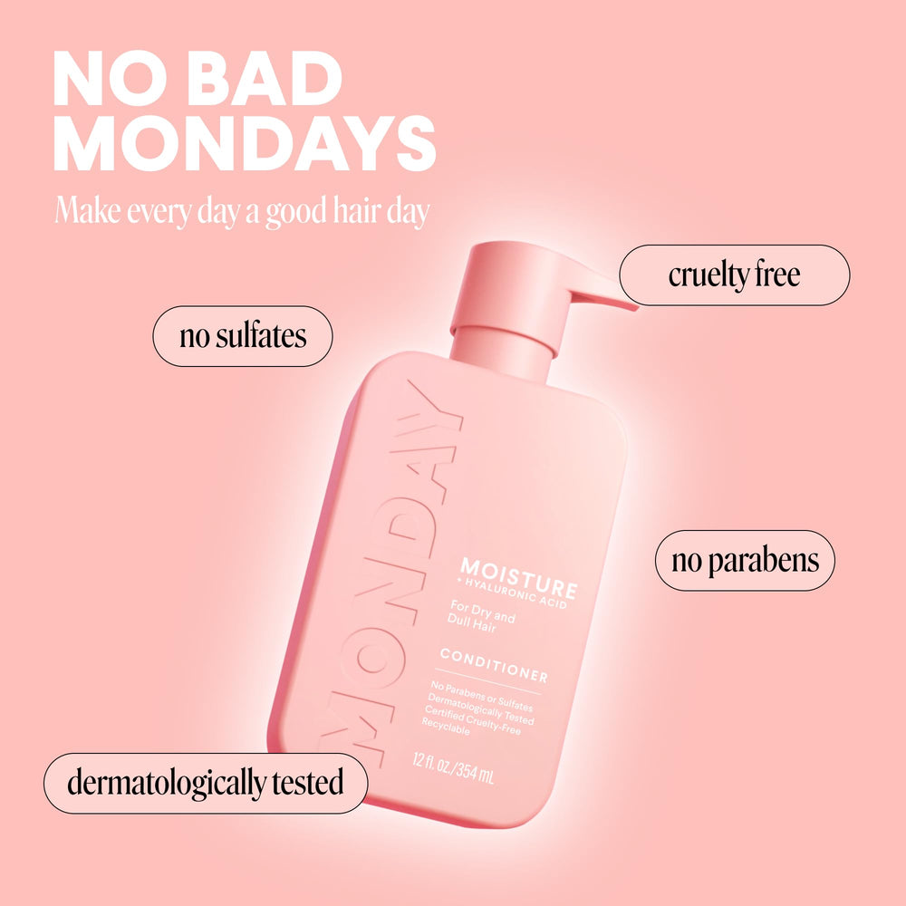 MONDAY Haircare MOISTURE hyaluronic acid icon signaling moisture delivery