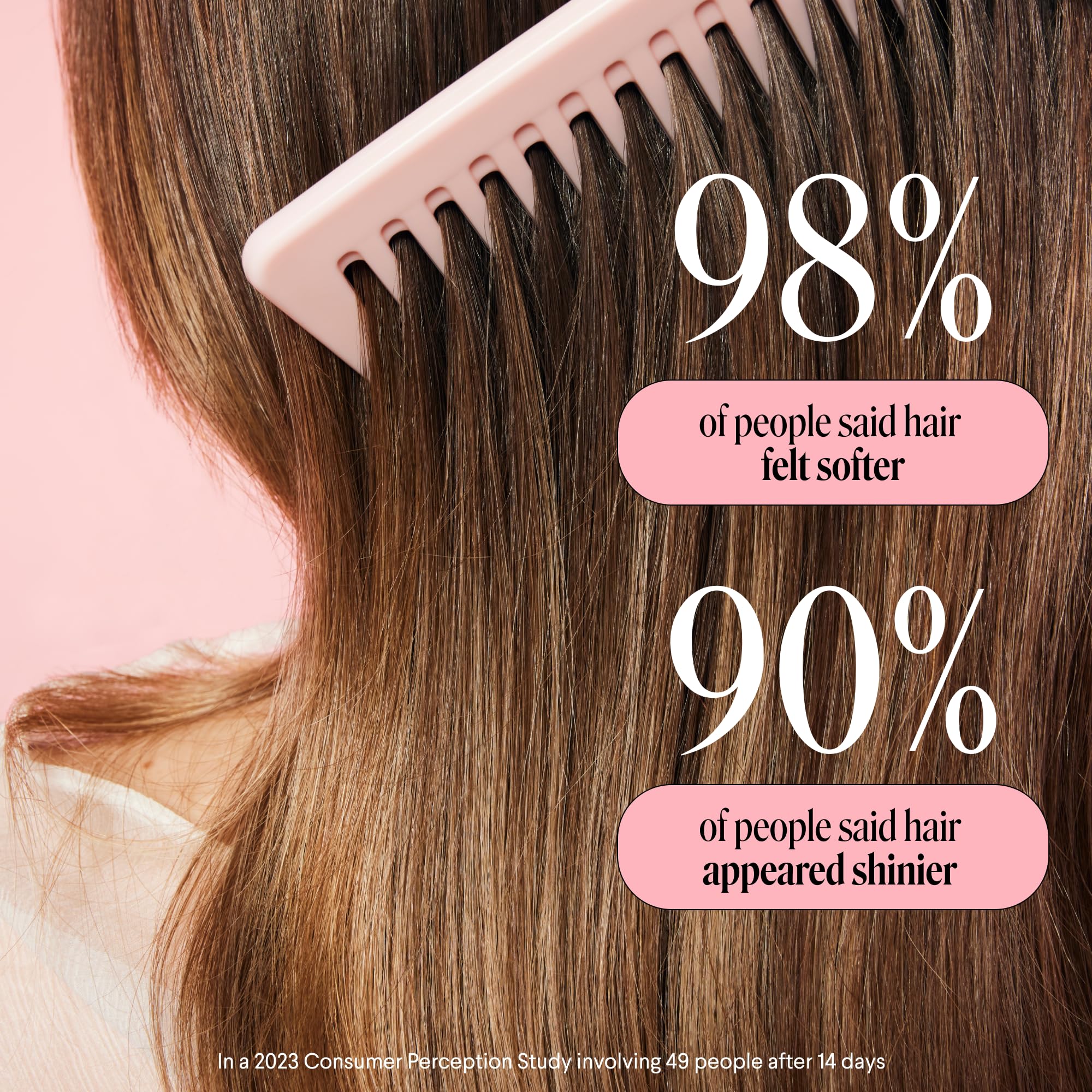 MONDAY Haircare SMOOTH cruelty-free branding label visible.
