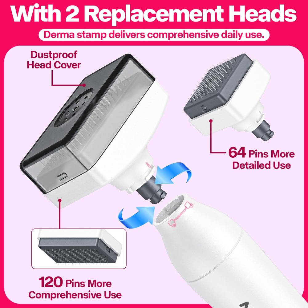 MONESAO Derma Stamp for scalp targets micro-areas and supports healthier hair routines.