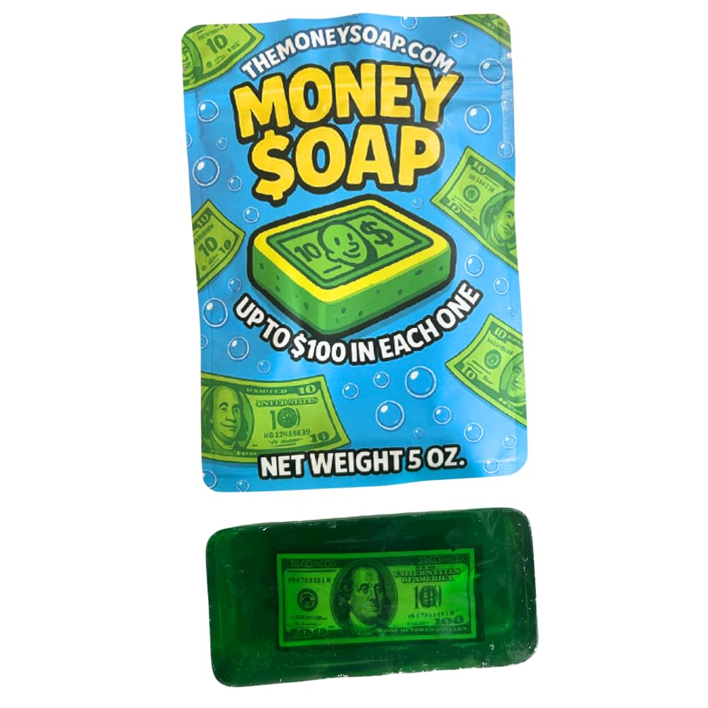 Money Soap gift-ready packaging suitable for birthdays, holidays, and care packages.
