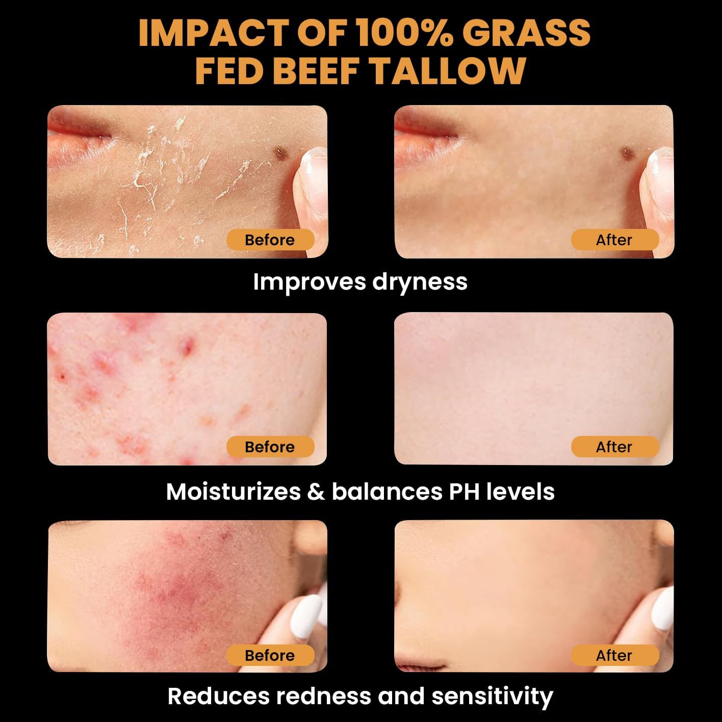 MONIER balm packaging highlights unscented natural formula.