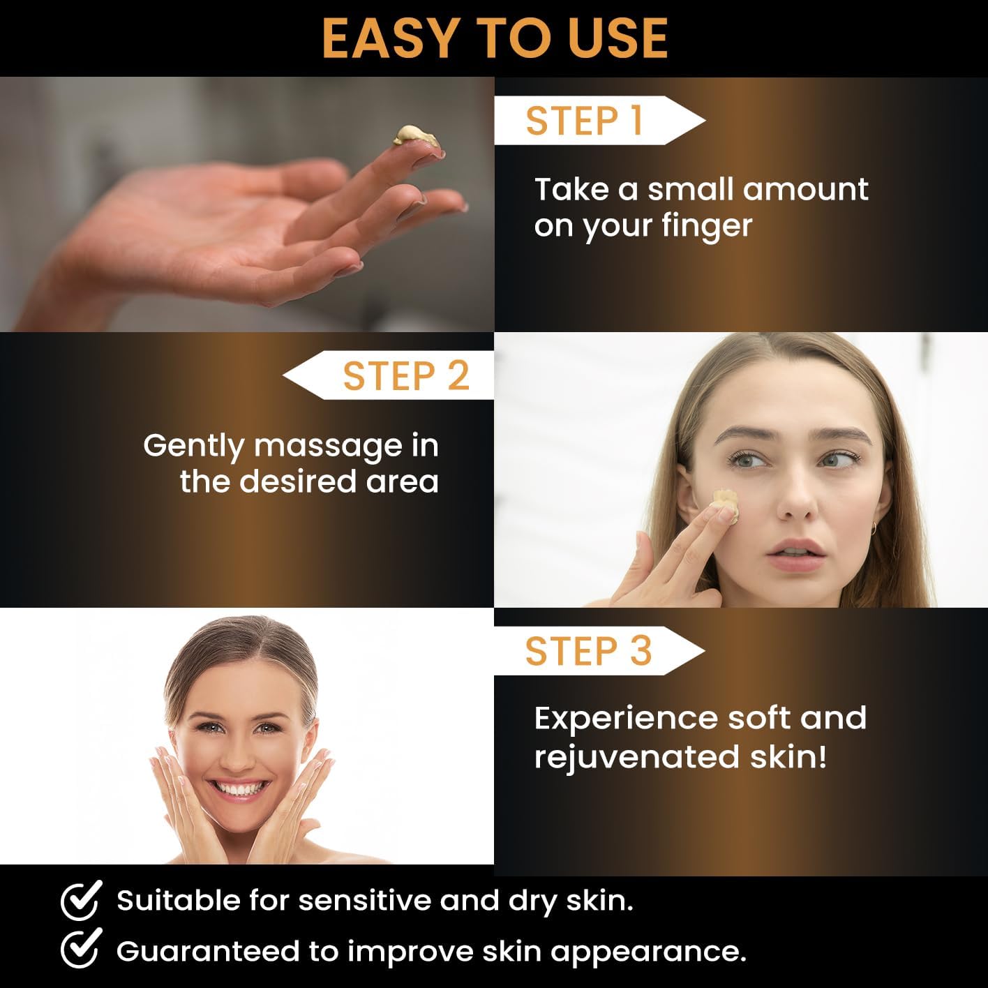 MONIER balm with raw honey detail demonstrates skin benefits.